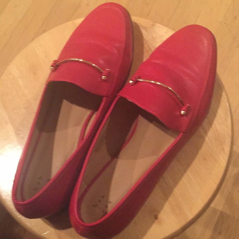 Cute red loafers. A New Day brand. Worn once!
